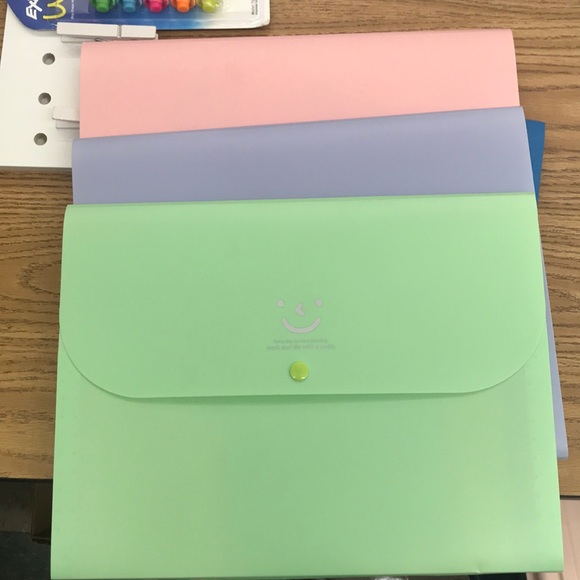 Office File Folders Plastic Envelope Document Holder Poshmark